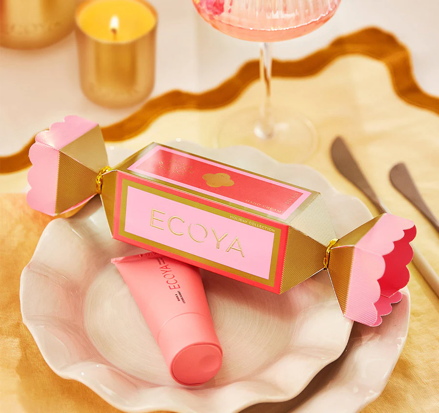 Festive Holliday Collection Bon Bon Hand Cream Guava and Lychee Sorbet - Image 2