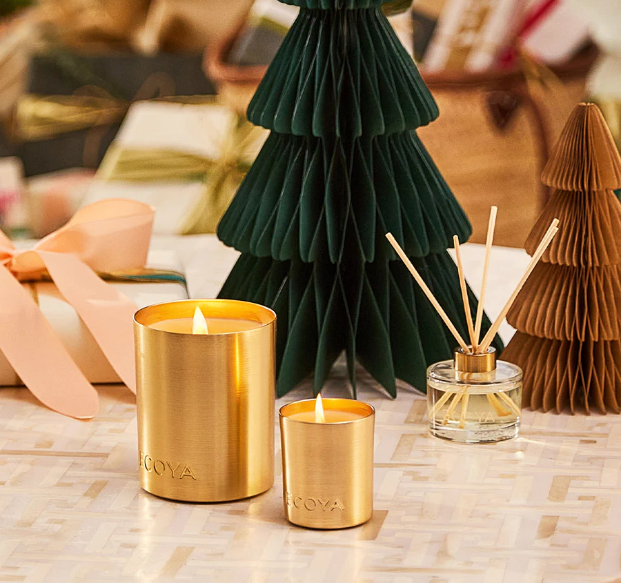 Festive Holliday Collection Goldie 460g Candle Fresh Pine - Image 3