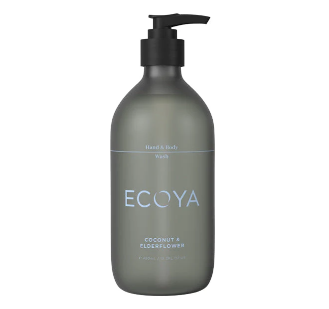 Hand and Body Wash 450ml Coconut and Elderflower