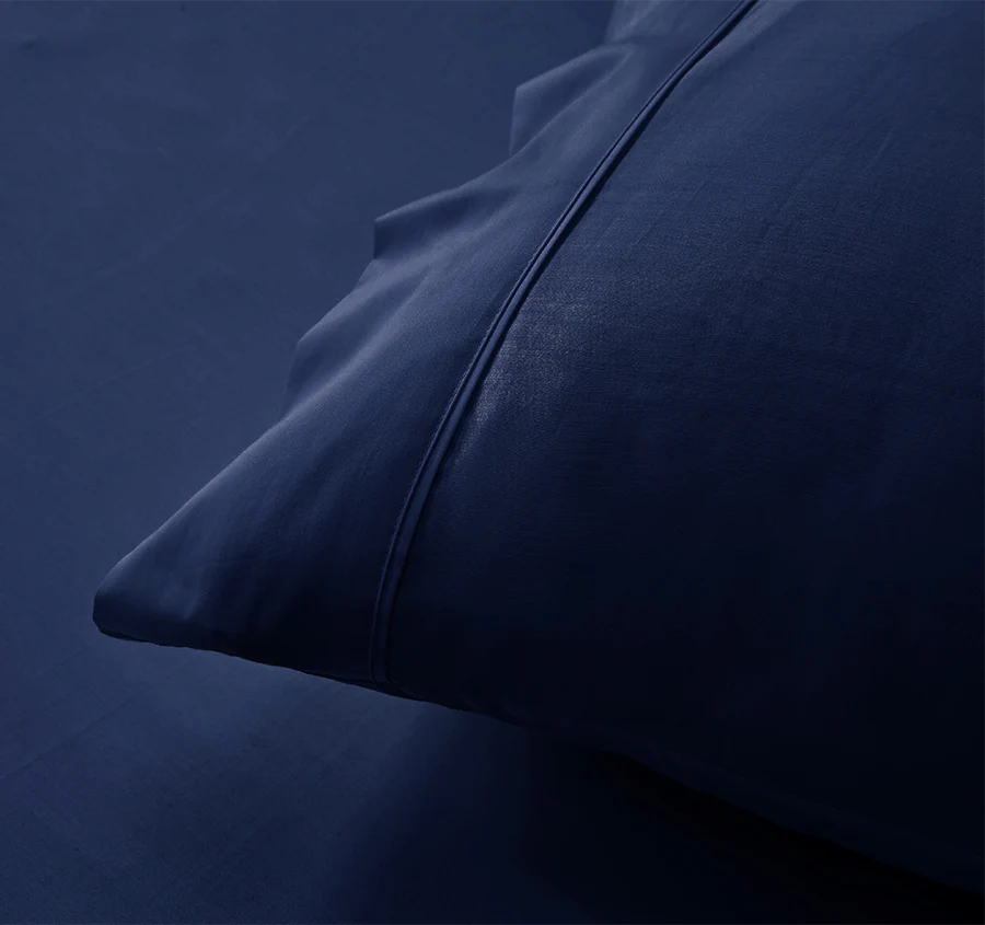 Signature 500TC Classic Egyptian Cotton Body Pillowcase Midnight Navy - Image 2