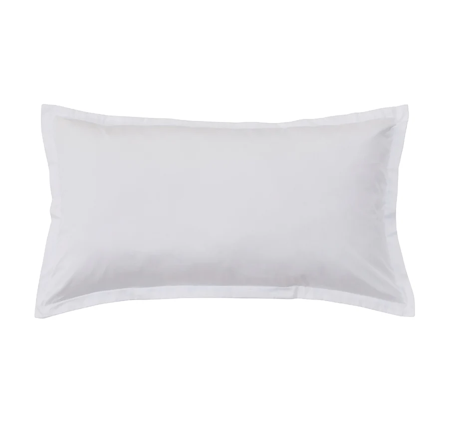 Signature 500TC Classic Egyptian Cotton Tailored King Pillowcase Pure White