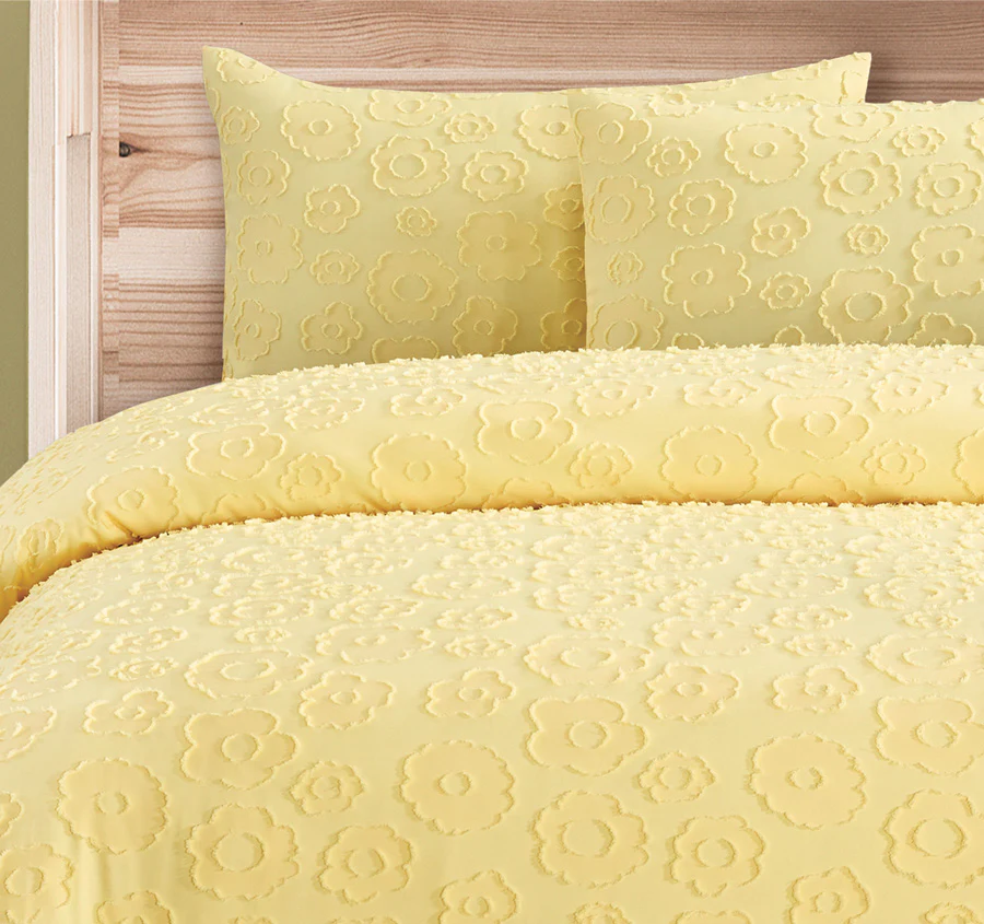 Daisee Do Quilt Cover Set Range Yellow - Image 4