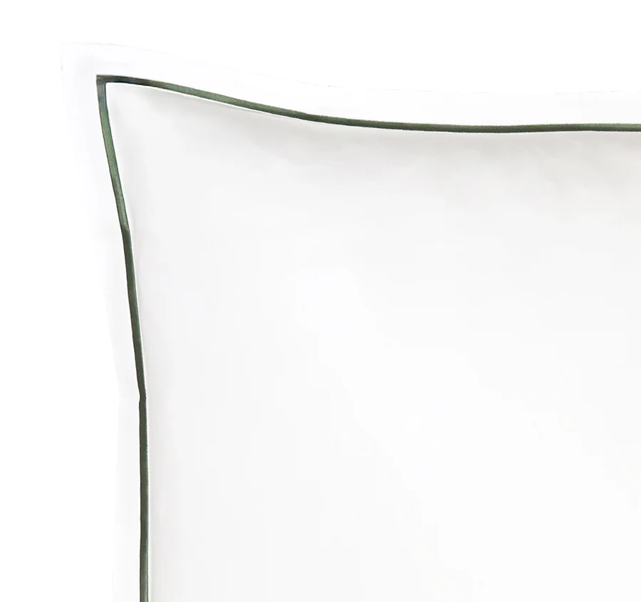 Jordanna European Pillowcase Green - Image 2