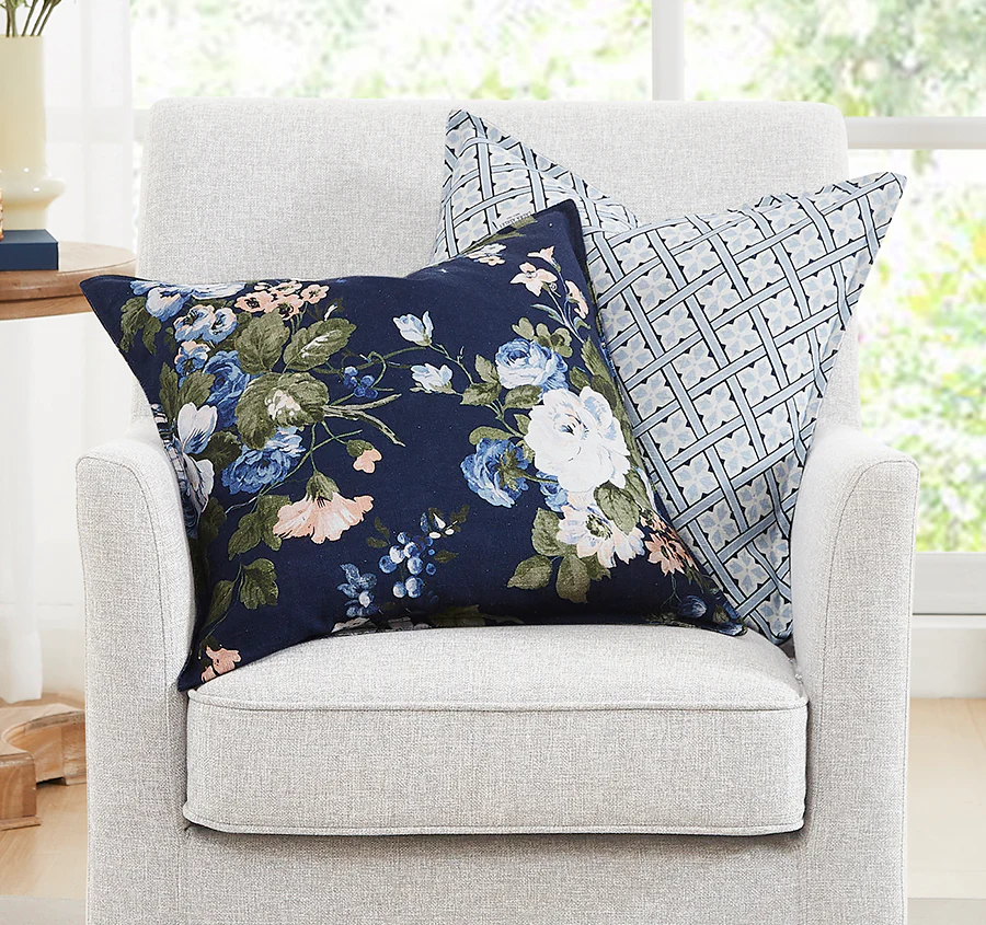 Mr Jones 50x50cm Filled Cushion Sky Blue - Image 4