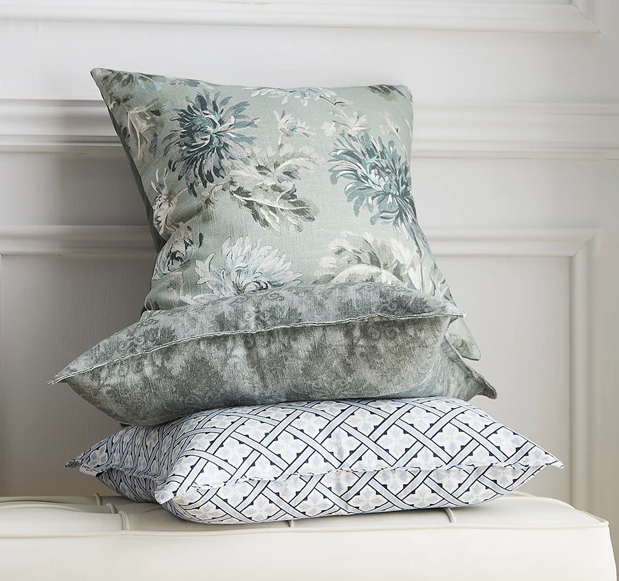 Mr Jones 50x50cm Filled Cushion Sky Blue - Image 5