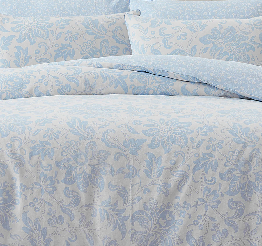 Percy Quilt Cover Set Range Sky Blue - Image 4