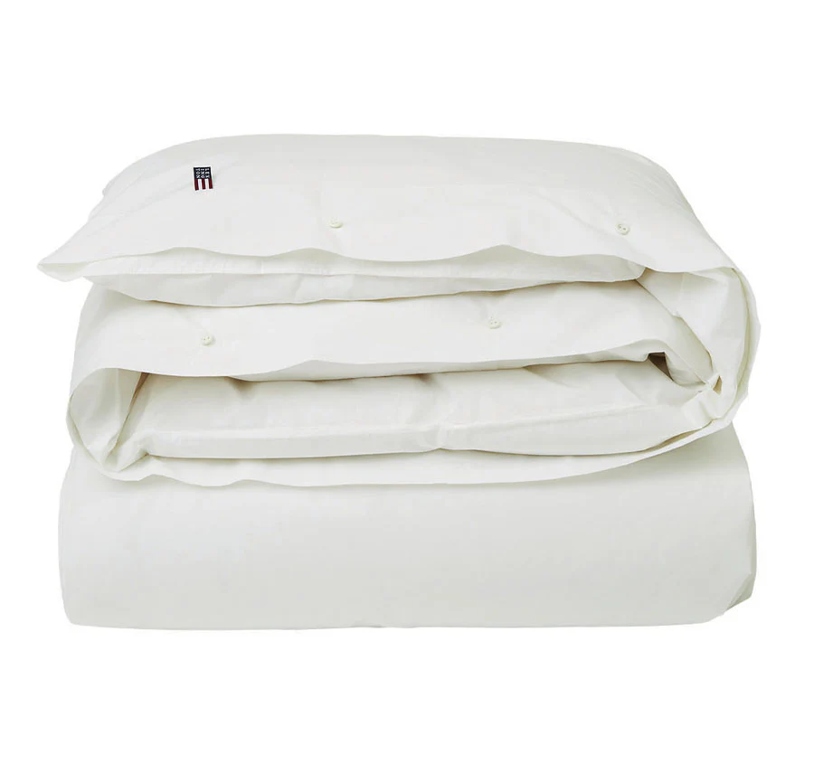 American Pin Point Oxford Quilt Cover Set Range White - Image 6
