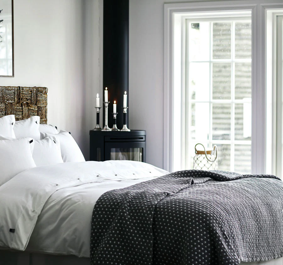 Authentic Star Bed Cover Range Grey - Image 9