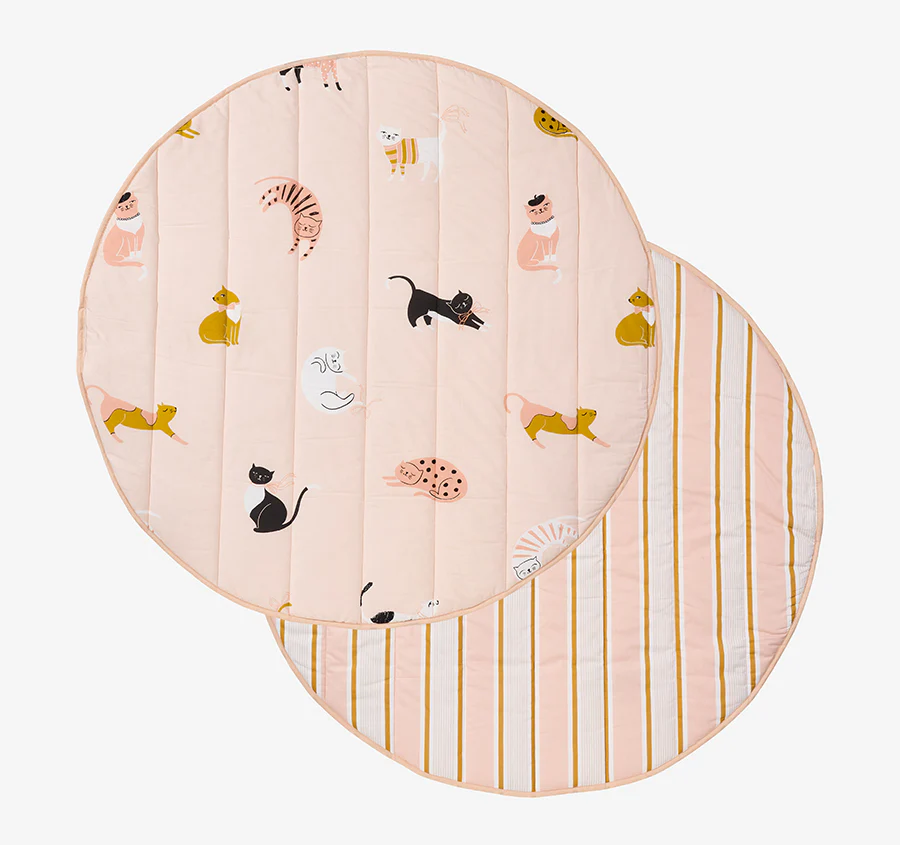 Cats N Bows 120cm Round Play Mat - Image 3