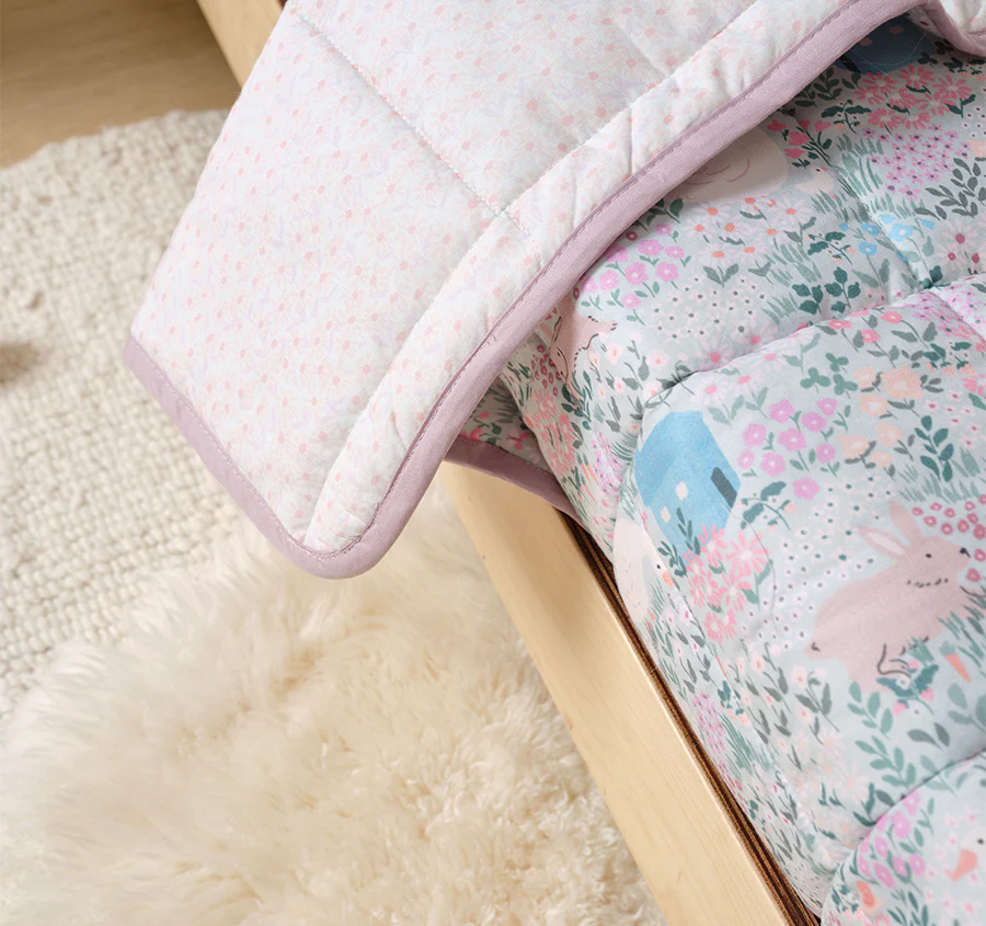 Lottie Cot Coverlet Multi - Image 3