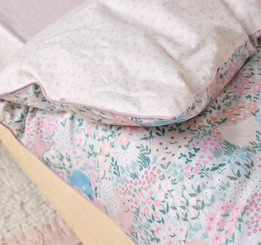 Lottie Cot Quilt Cover Multi - Image 3