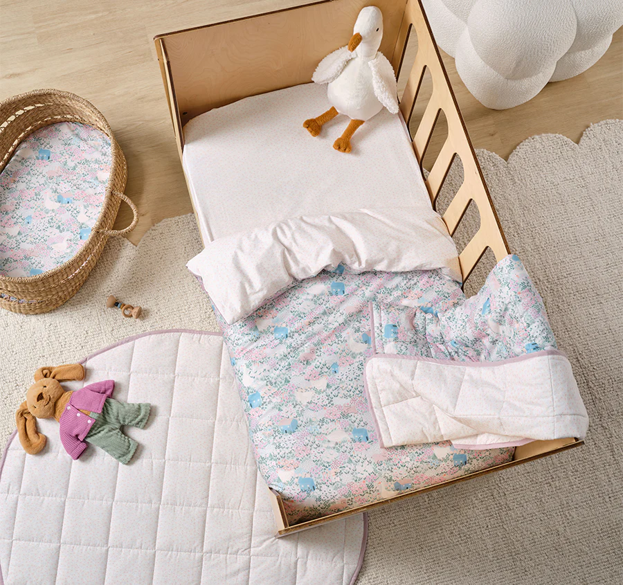 Lottie Cot Quilt Cover Multi - Image 6