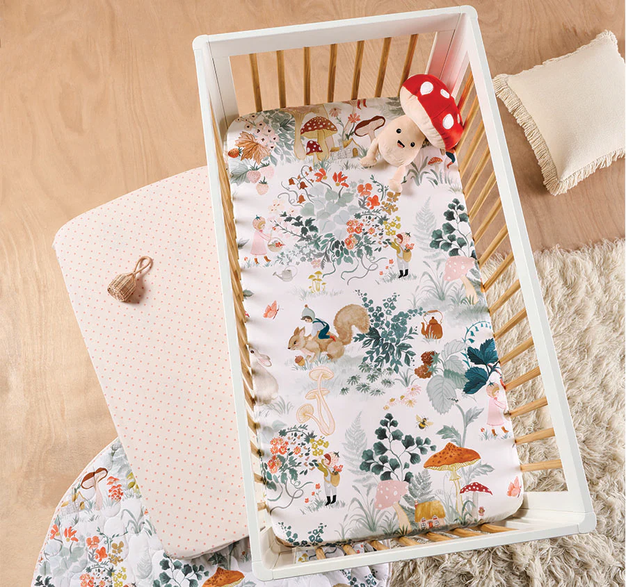Magic Garden 2 Piece Cot Fitted Sheets Multi