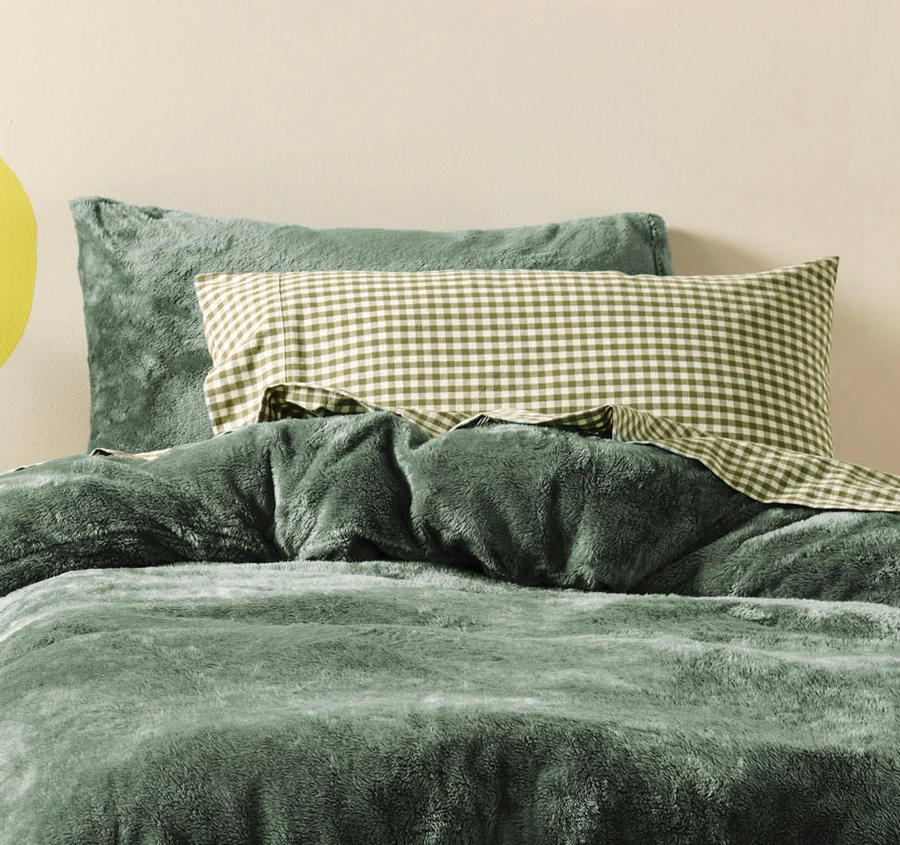 Milly Quilt Cover Set Range Teal - Image 4