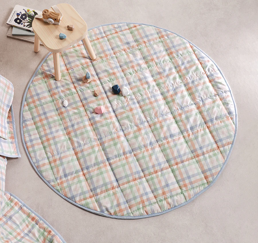 Playground 120cm Round Playmat Orange - Image 4