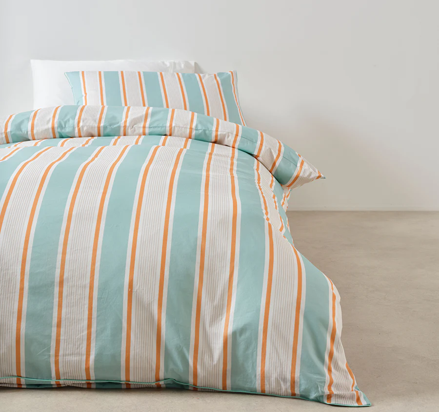 Sailor Stripe Quilt Cover Set Range Blue - Image 3