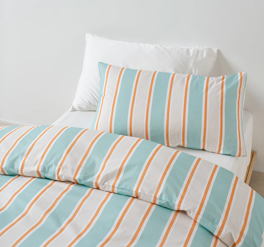 Sailor Stripe Quilt Cover Set Range Blue - Image 6