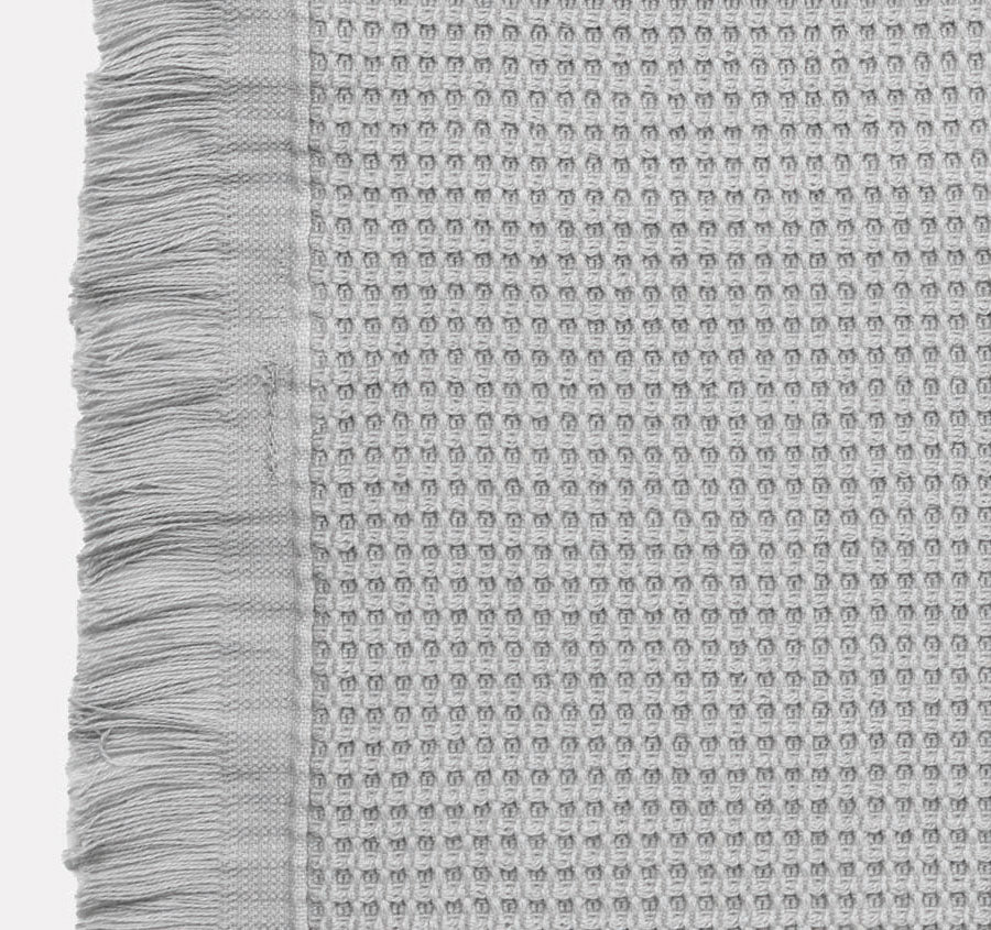 Aria 550GSM Bamboo Cotton Bath Towel Range Silver - Image 2