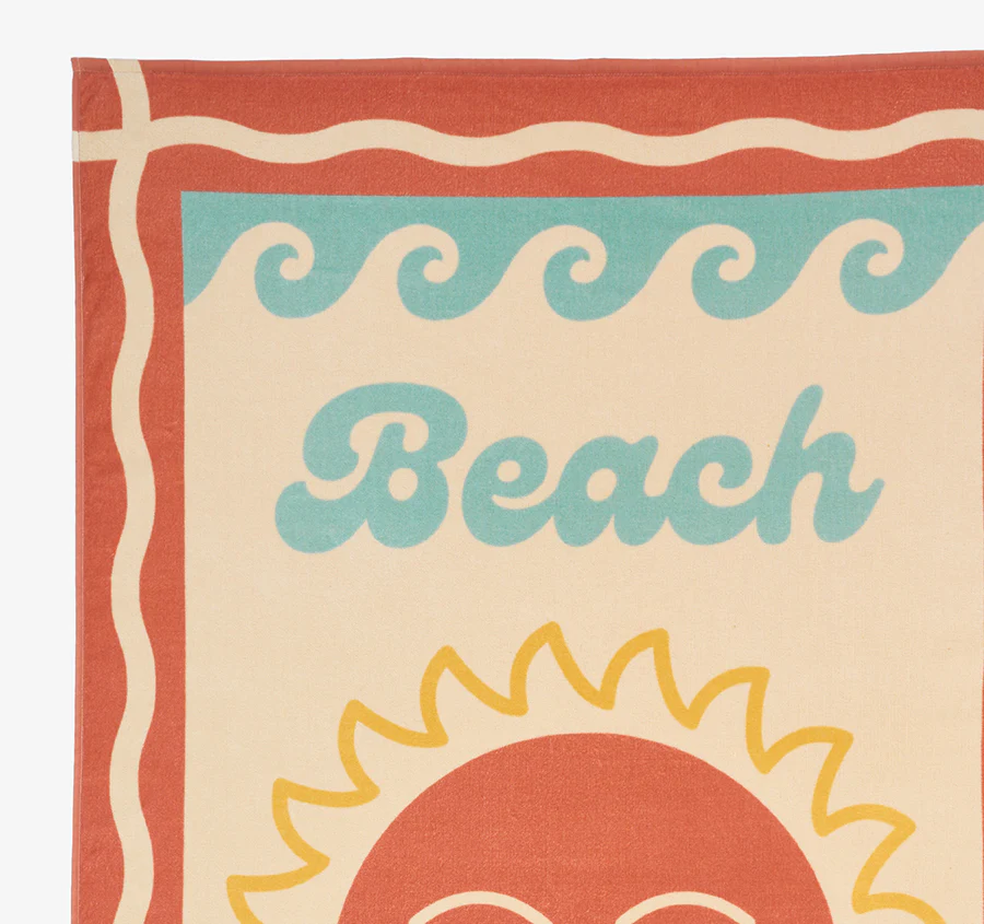 Beach Club 95x175cm Beach Towel Multi - Image 2