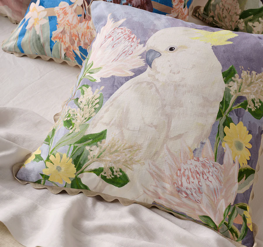 Bush Cockatoo 50x50cm Filled Cushion Multi - Image 3