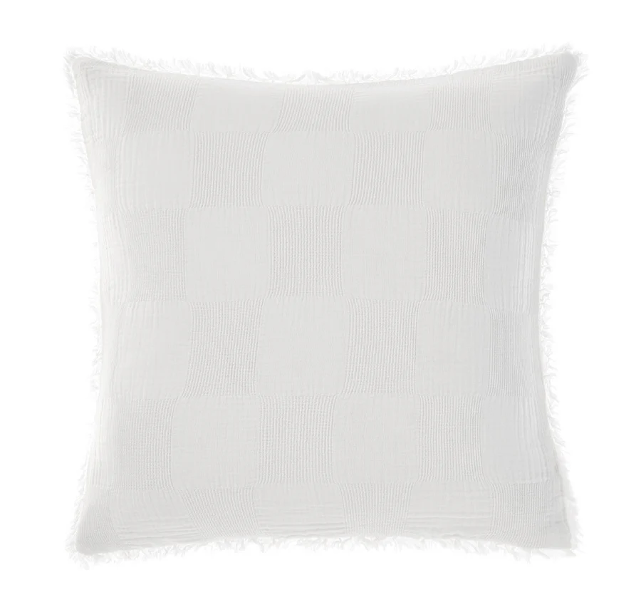 Capri 48x48cm Filled Cushion White