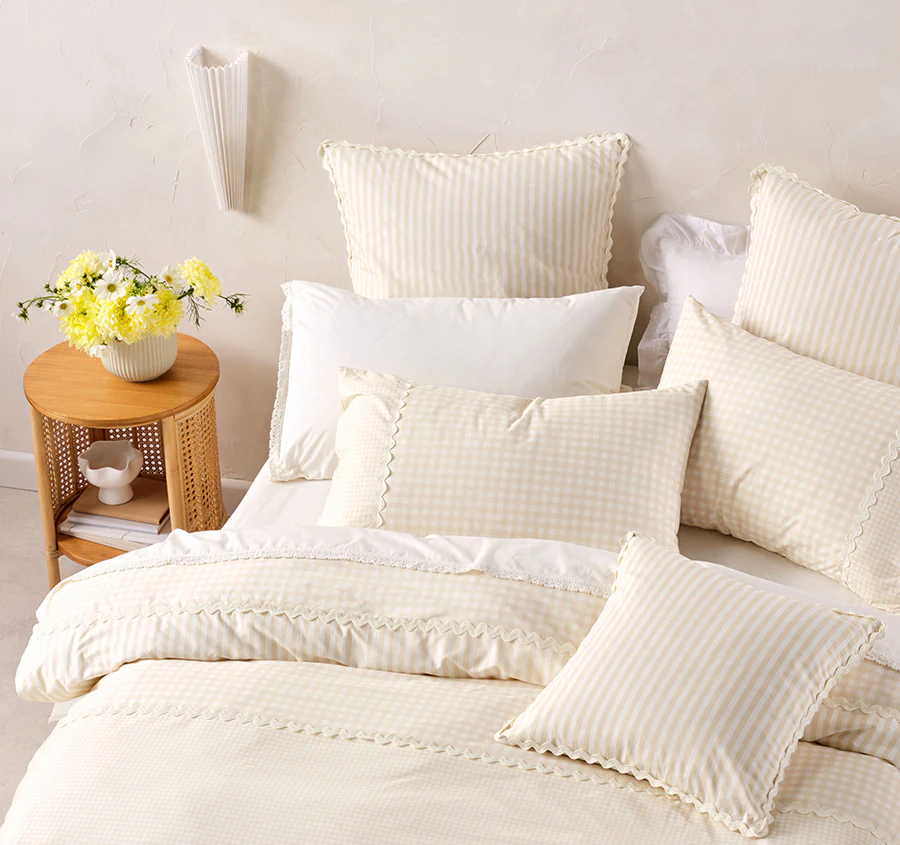 Chica Quilt Cover Set Range Natural - Image 6