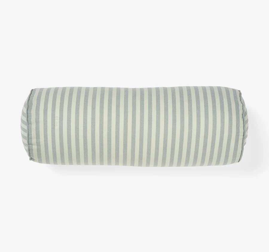 Classic Stripe 15x40cm Bolster Eucalyptus