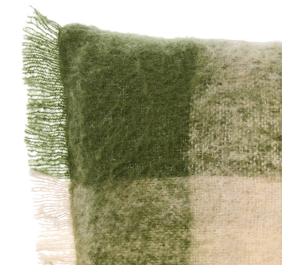 Clover 50x50cm Filled Cushion Moss - Image 2