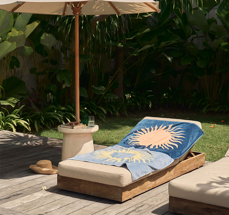 Duo Sun 95x175cm Beach Towel Multi - Image 4