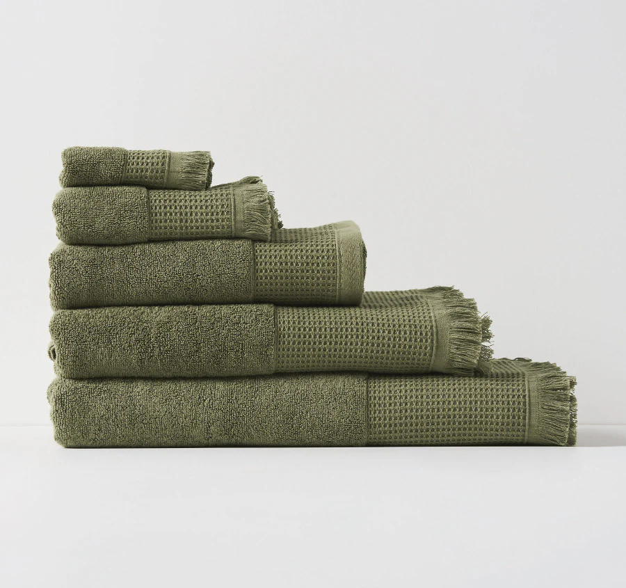 Eden 800GSM Cotton Bath Mat Moss - Image 3