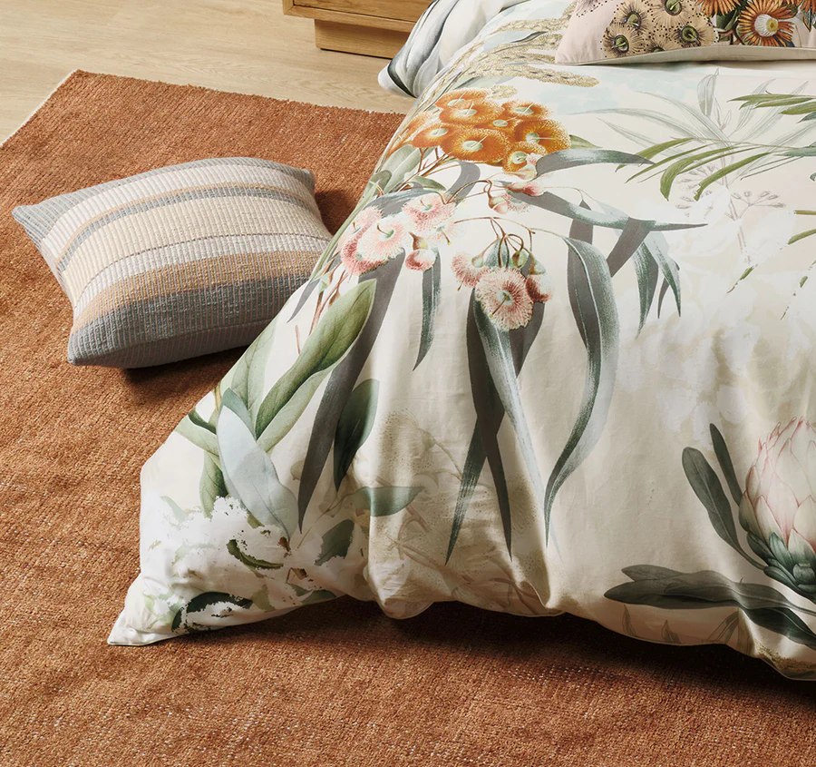 Eucalyptus Garden Quilt Cover Set Range Multi - Image 3
