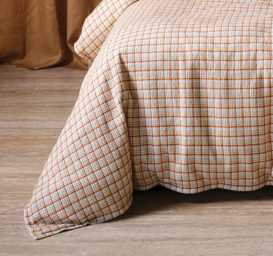Highland Quilt Cover Set Range Clay - Image 3