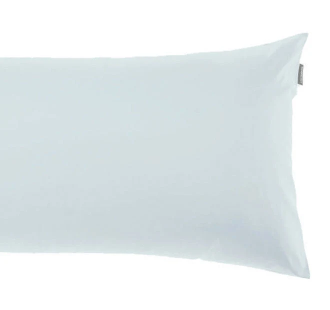 Hotel Augusta 500THC Cotton Sateen Body Pillowcase Pale Blue - Image 2