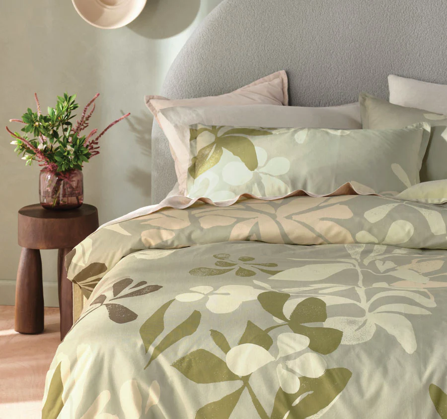 Indy Quilt Cover Set Range Eucalyptus - Image 4