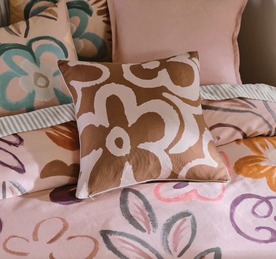 Kitta 48x48cm Filled Cushion Rose - Image 3