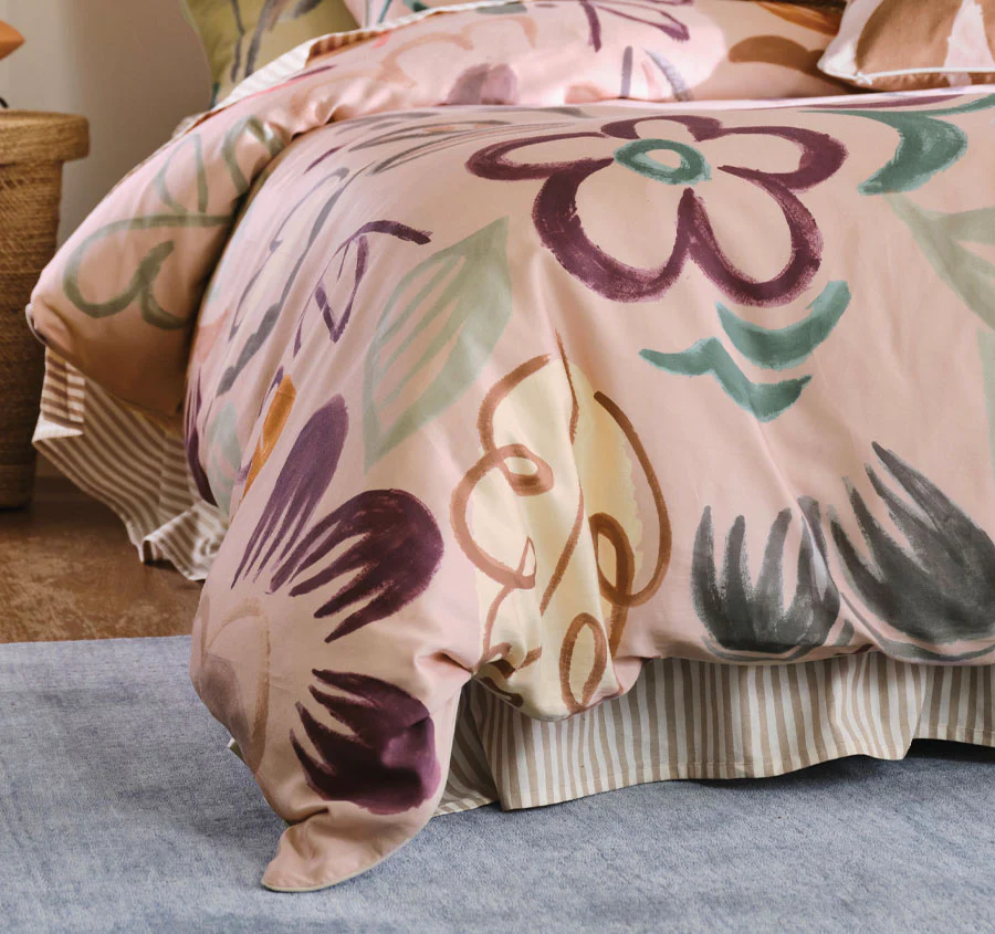 Kitta Quilt Cover Set Range Rose - Image 2