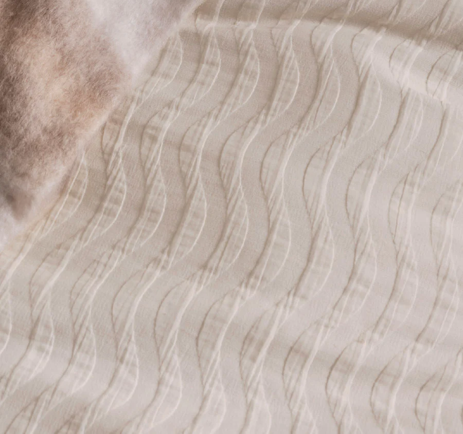 Klee Quilt Cover Set Range Vanilla - Image 2