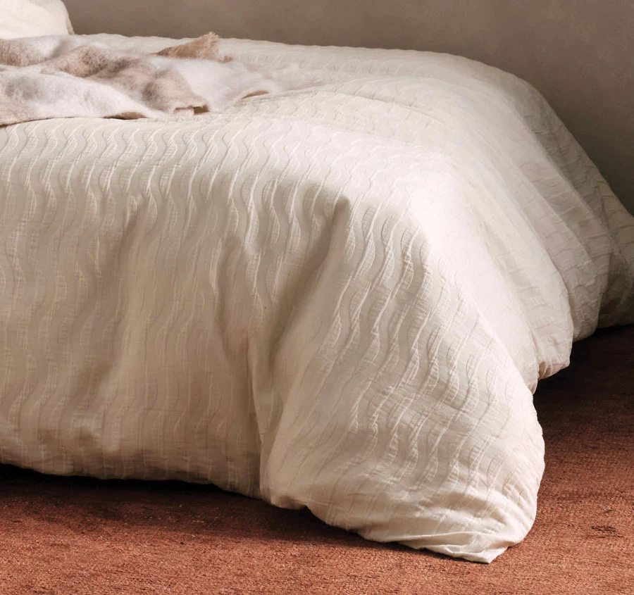 Klee Quilt Cover Set Range Vanilla - Image 3