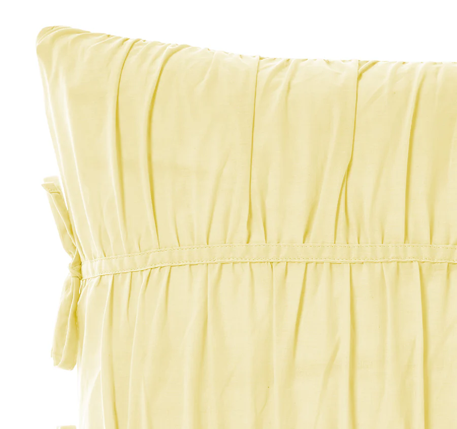 Layla 48x48cm Filled Cushion Lemon - Image 2