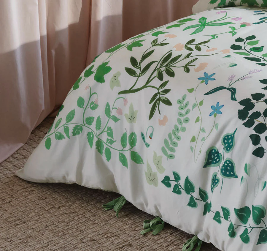 Lilly Quilt Cover Set Range Vanilla - Image 3