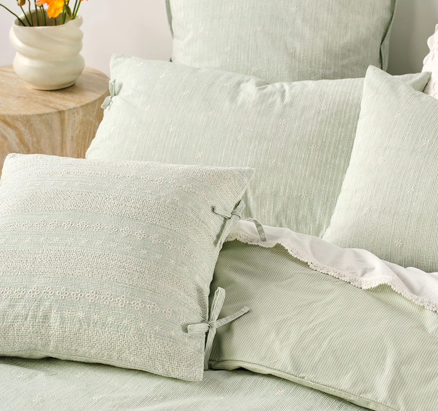 Lisette 48x48cm Filled Cushion Seaglass - Image 3