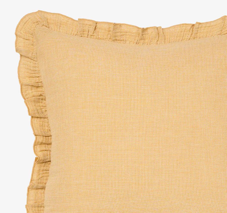 Lucy 48x48cm Filled Cushion Saffron - Image 2