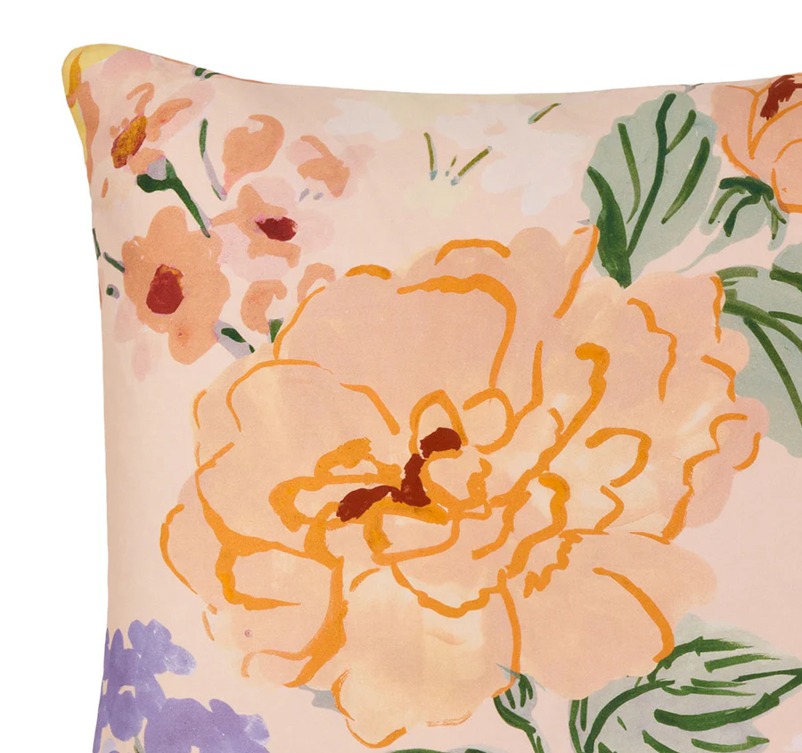 Lyra 48x48cm Filled Cushion Peach - Image 2
