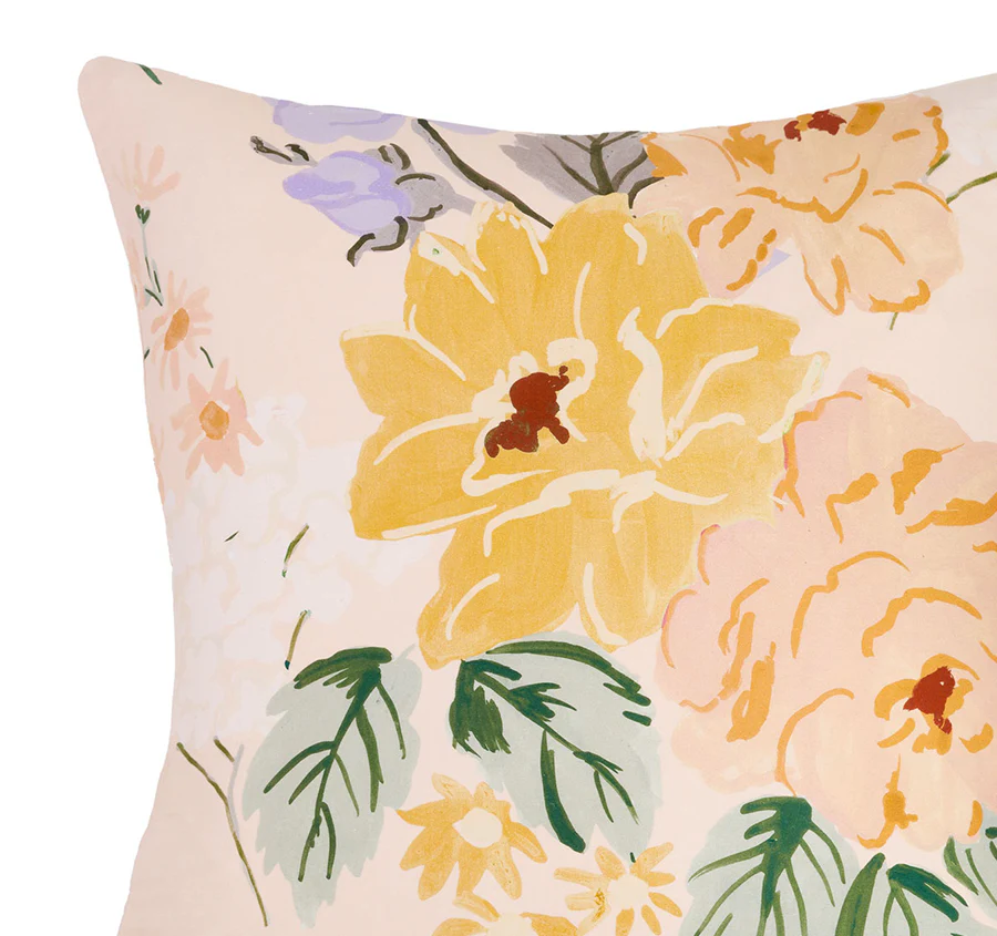 Lyra European Pillowcase Peach - Image 2