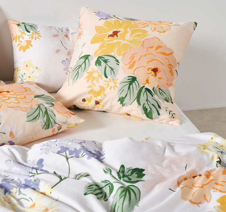 Lyra European Pillowcase Peach - Image 3