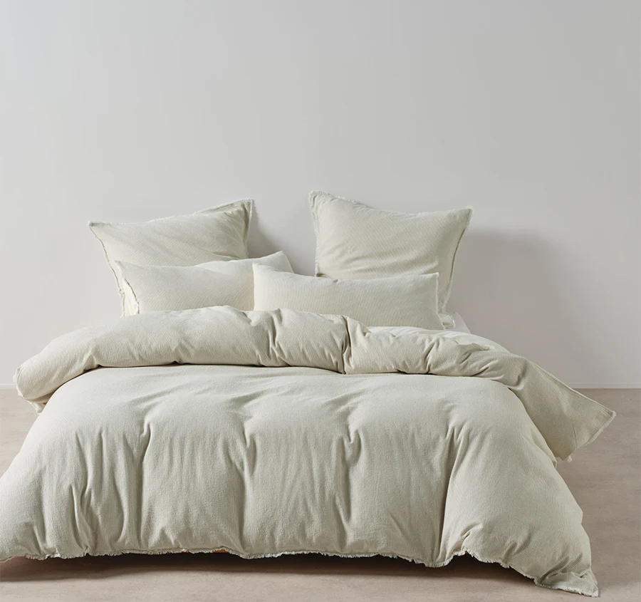 Macey Quilt Cover Set Range Artichoke