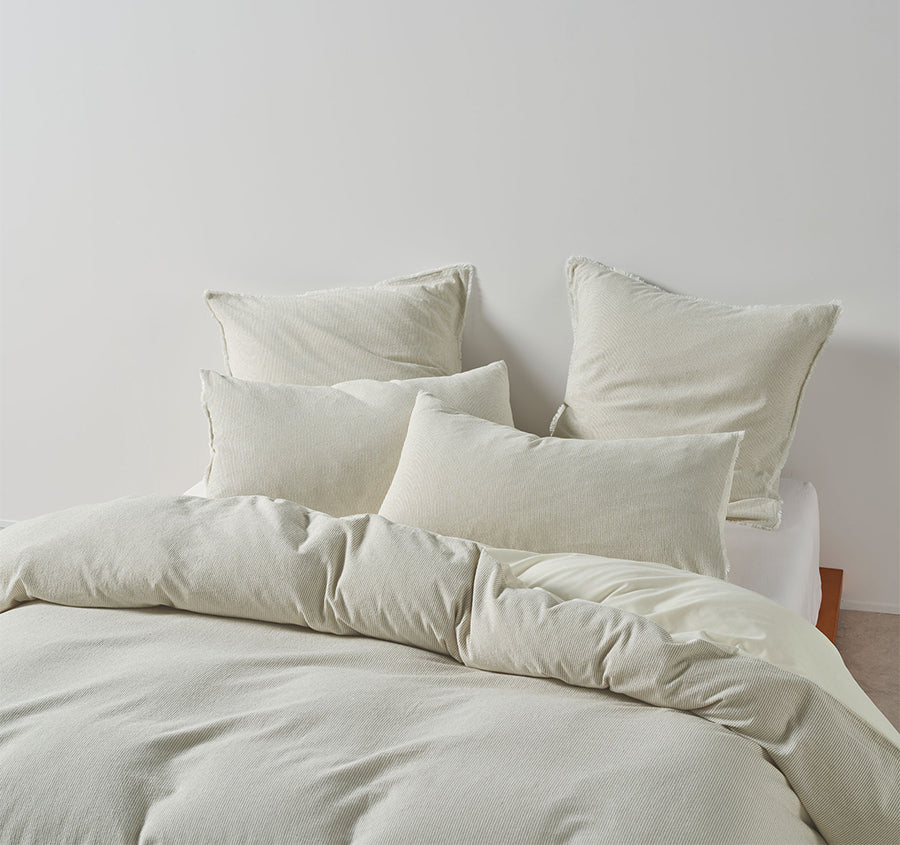 Macey Quilt Cover Set Range Artichoke - Image 6