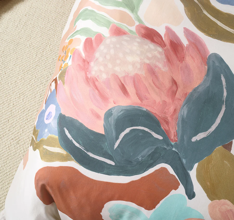 Maeve Quilt Cover Set Range Clay - Image 5