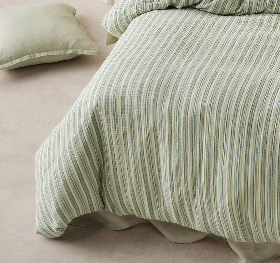Majorca Quilt Cover Set Range Leaf - Image 3