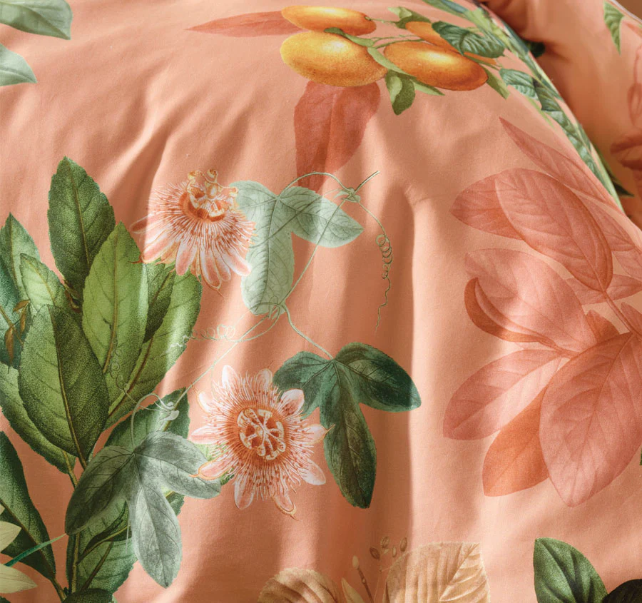 Marisol Quilt Cover Set Range Guava - Image 2